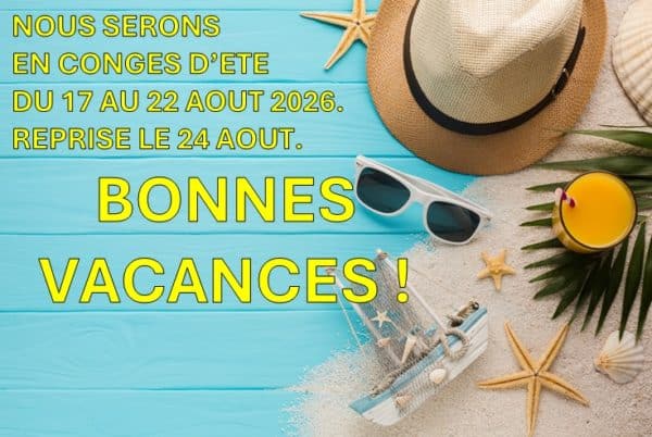 VACANCES - ETE 2026